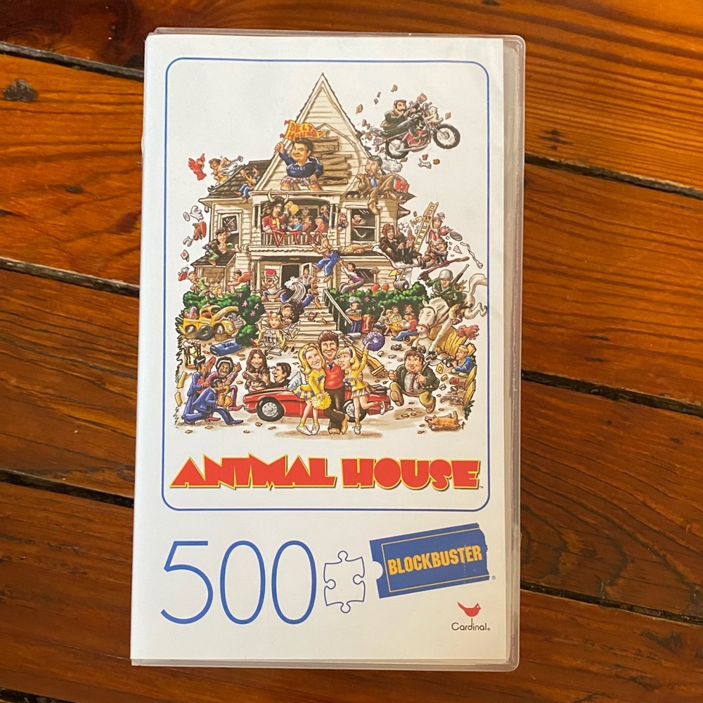 Blockbuster Animal House 500 Piece Jigsaw Puzzle NIB
